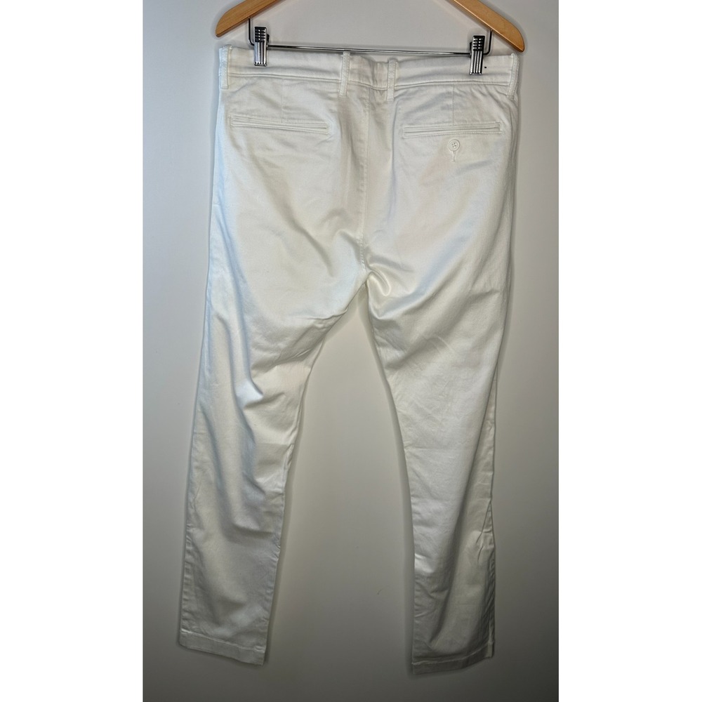 J.Crew 484 Slim-Fit Stretch Chino Pants White Men's Size 34 x 34 Casual Business - Picture 8 of 13